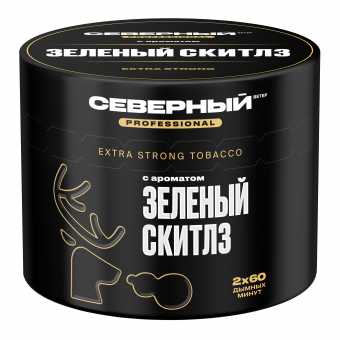 Табак для кальяна ВЕТЕР СЕВЕРНЫЙ (PROFESSIONAL) 40г - Зеленый Скитлз