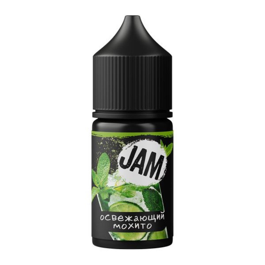 Фото и внешний вид — Жидкость JAM SALT - Освежающий мохито 30мл strong