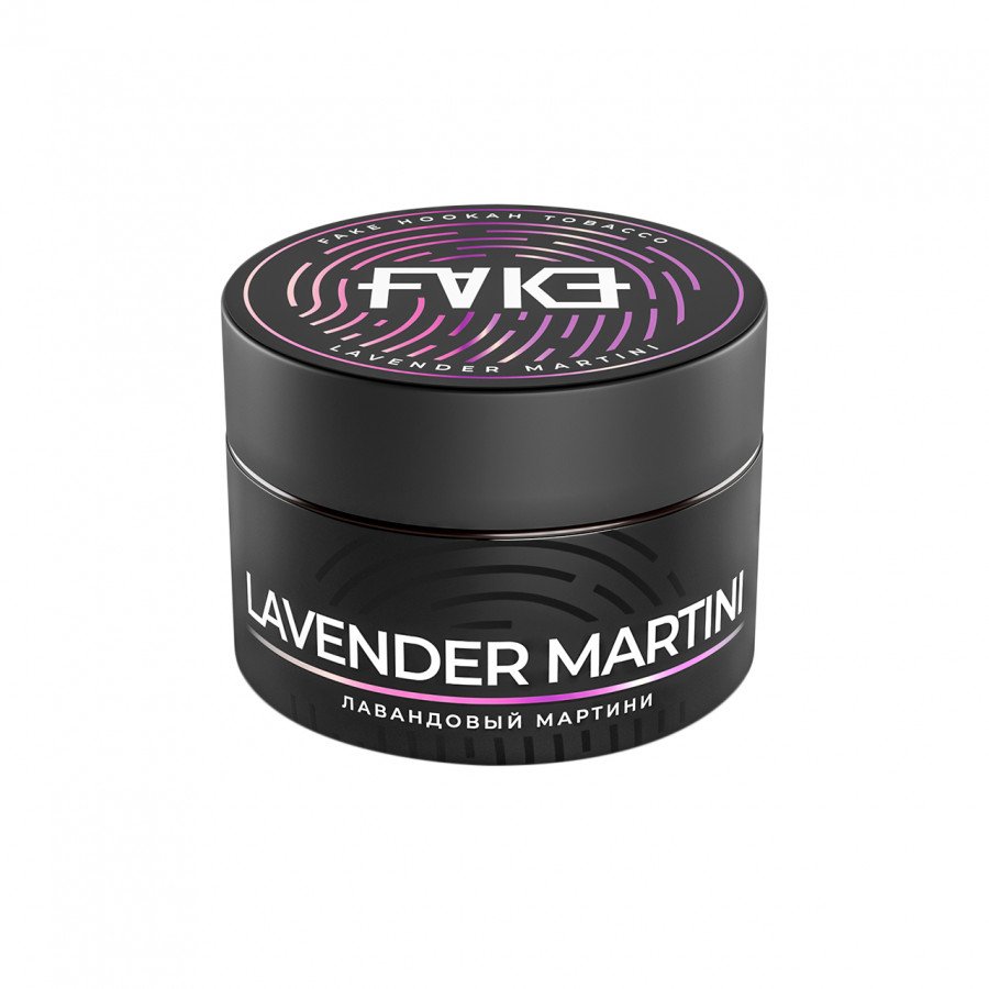 Фото и внешний вид — Табак для кальяна FAKE 40г - Lavender Martini (Лавандовый мартини)