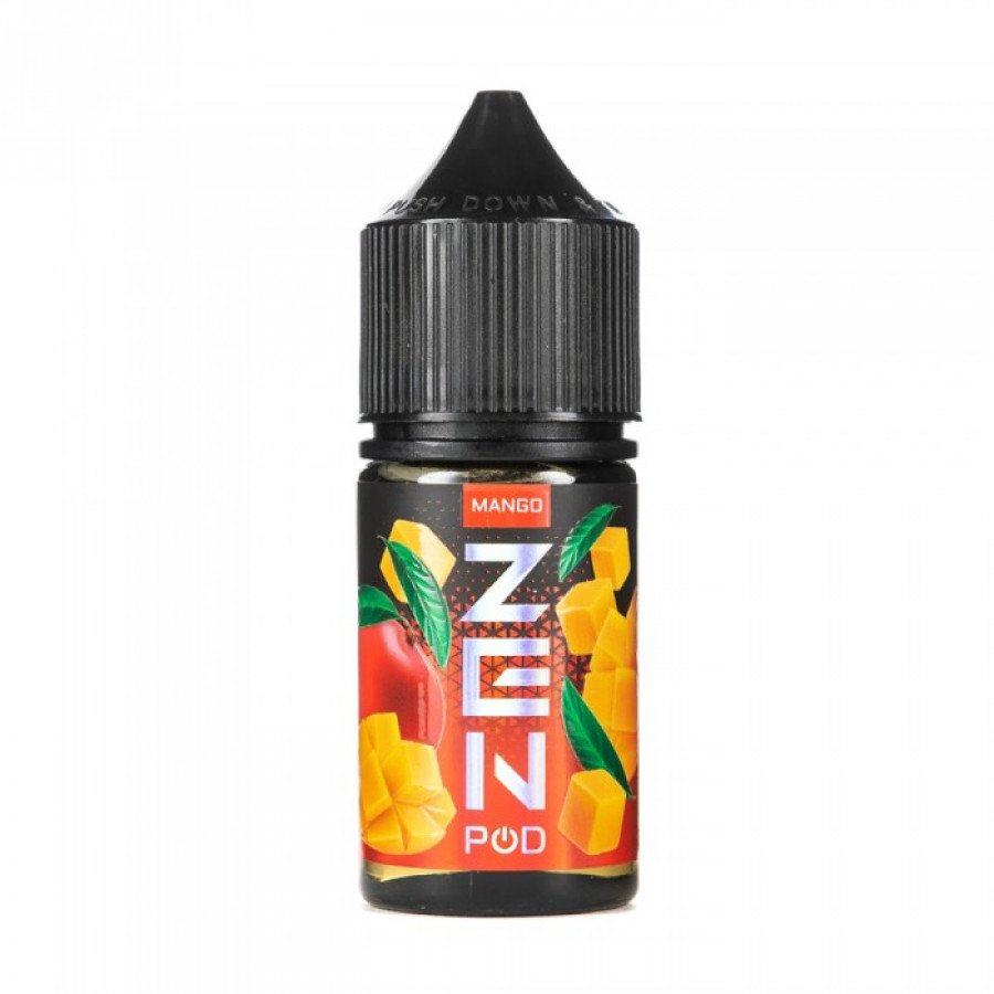 Фото и внешний вид — Жидкость ZEN SALT - Mango (Манго) 30мл strong