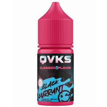 Жидкость QVKS Classic - Сладкая Черная Смородина 30мл strong