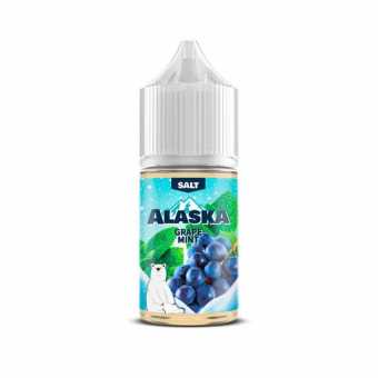 Жидкость ALASKA SALT - Grape Mint (Виноград с мятой) 30мл 20мг