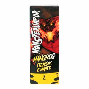 Жидкость MONSTERVAPOR SALT - Mangorog (Персик с манго) 30мл 20мг