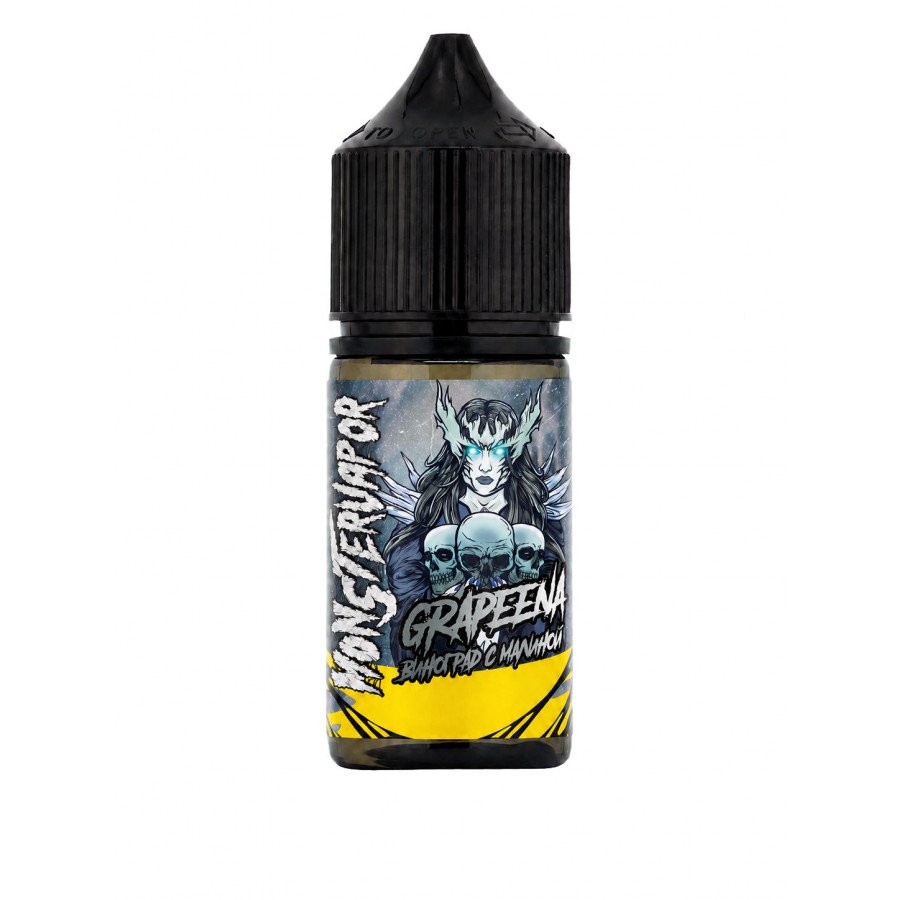 Фото и внешний вид — Конструктор MONSTERVAPOR - Grapeena (Виноград с Малиной) 30мл 0мг
