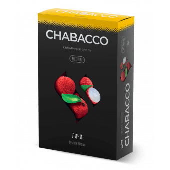 Смесь для кальяна Chabacco 50гр medium - Lychee bisque (Личи)