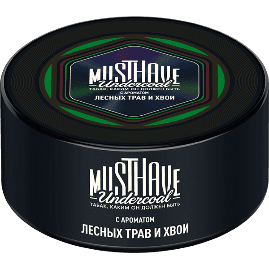 Фото и внешний вид — Табак для кальяна MUST HAVE 125г - с ароматом Лесных трав и Хвои