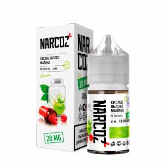 Жидкость NARCOZ SALT - Кислое Яблоко Малина 30мл strong