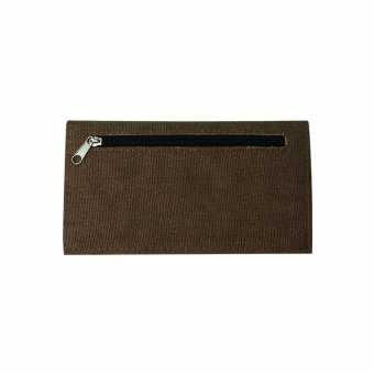 Кисет для табака 21618 иск кожа/Джинс коричневый