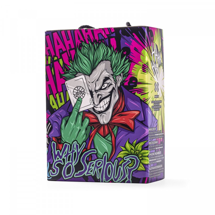 Фото и внешний вид — Кальян ALPHA HOOKAH X (Special Series) - Joker (Без колбы)