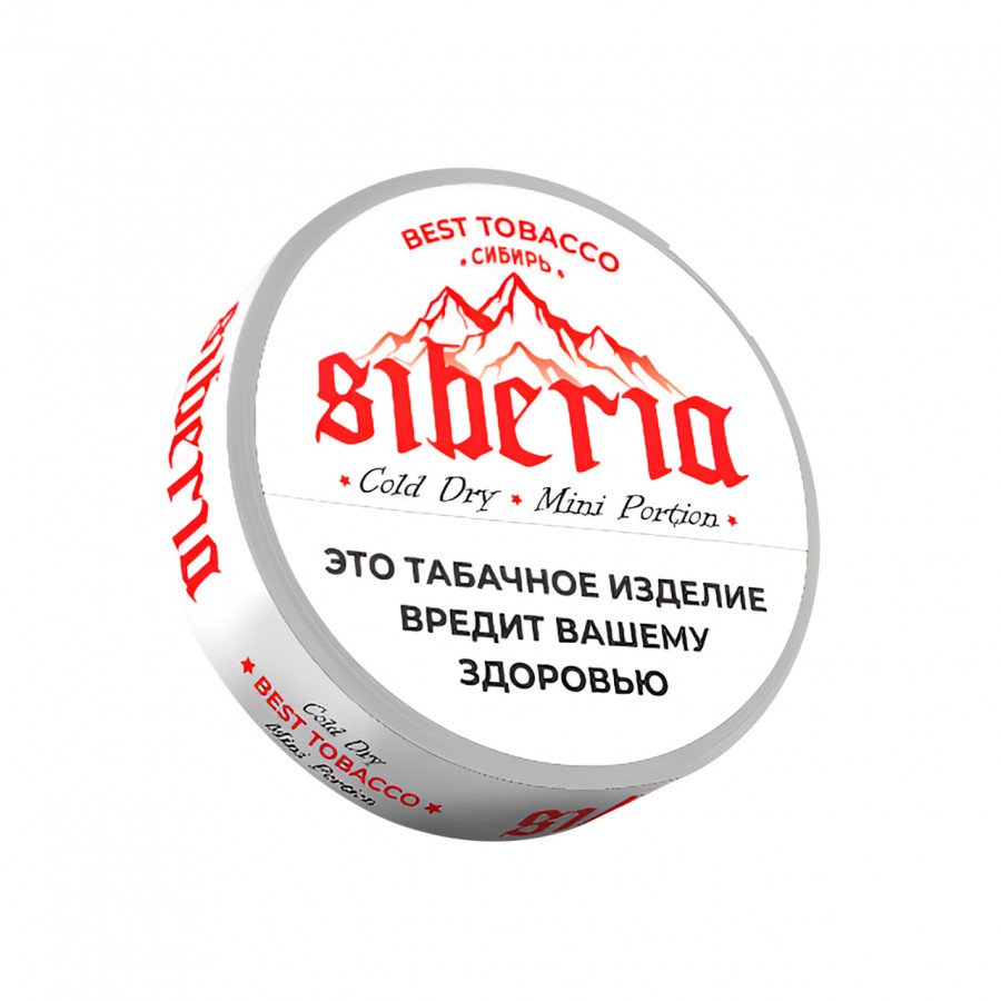 Фото и внешний вид — Табак SIBERIA - Cold Dry Mini 10г