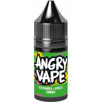 Конструктор ANGRY VAPE - Клубника Арбуз Лимон 30мл 0мг