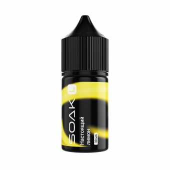 Жидкость SOAK SALT - True Lemon (Настоящий лимон) 30мл 20мг