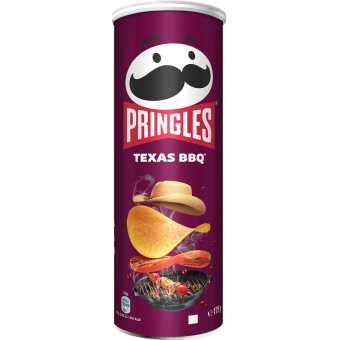 Принглс BBQ Texas 165гр (19шт/уп)