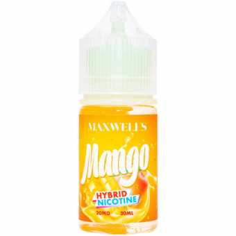 Жидкость MAXWELLS HYBRID SALT - Mango (Манго) 30мл strong