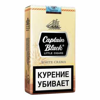 Сигариллы Captain Black Little Cigars White cream (белый шоколад 20 шт.)