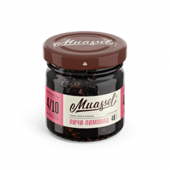 Табак для кальяна MUASSEL (4/10) 40гр - Личи Лимонад