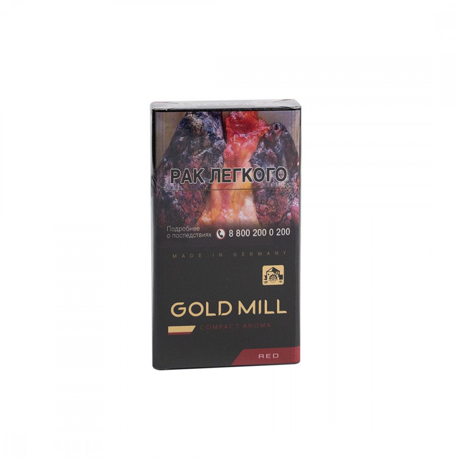 Фото и внешний вид — Сигареты Gold Mill Рэд COMPACT