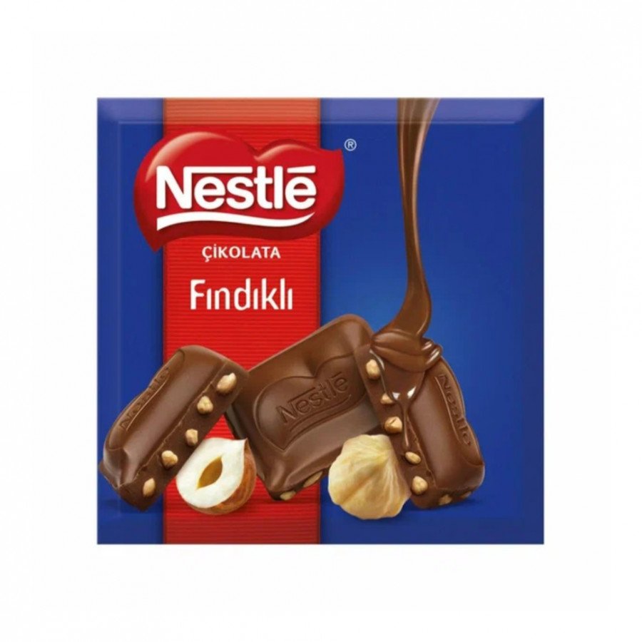 Фото и внешний вид — Nestle Молочный шоколад с фундуком 60гр (6шт/уп)*24