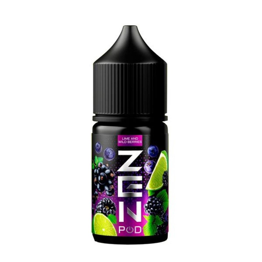Фото и внешний вид — Жидкость ZEN SALT - Lime and Wild Berries (Лайм с лесными ягодами) 30мл 20мг