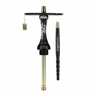 Кальян ALPHA HOOKAH X VNDL (Special Series) - Jet Black (Без колбы)