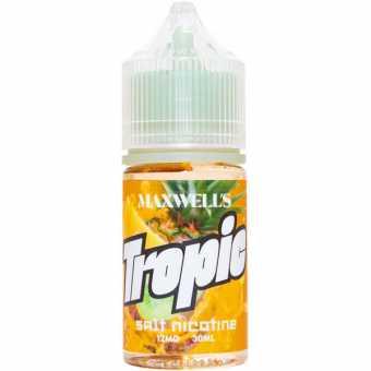 Жидкость MAXWELLS SALT - Tropic (Манго Киви Ананас) 30мл 12мг