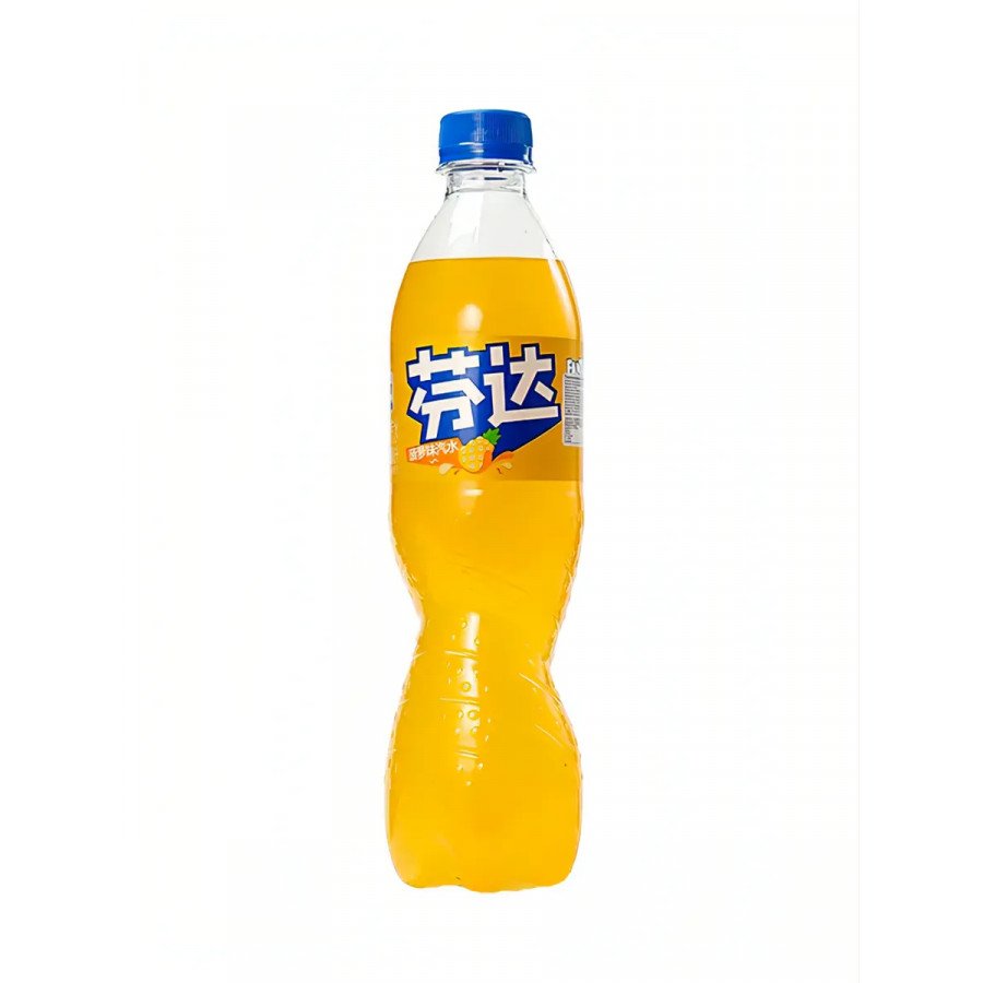 Фото и внешний вид — Fanta - Pineapple 500мл