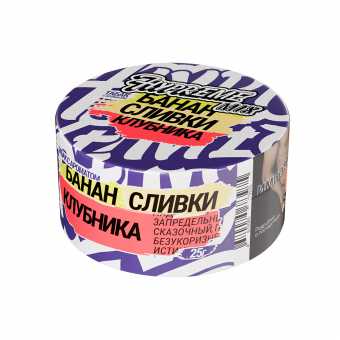 Табак для кальяна HYPREME MIX 25г - Банан Сливки Клубника