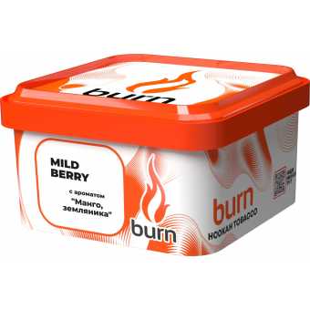 Табак для кальяна BURN 200г - Mild Berry (Манго земляника)