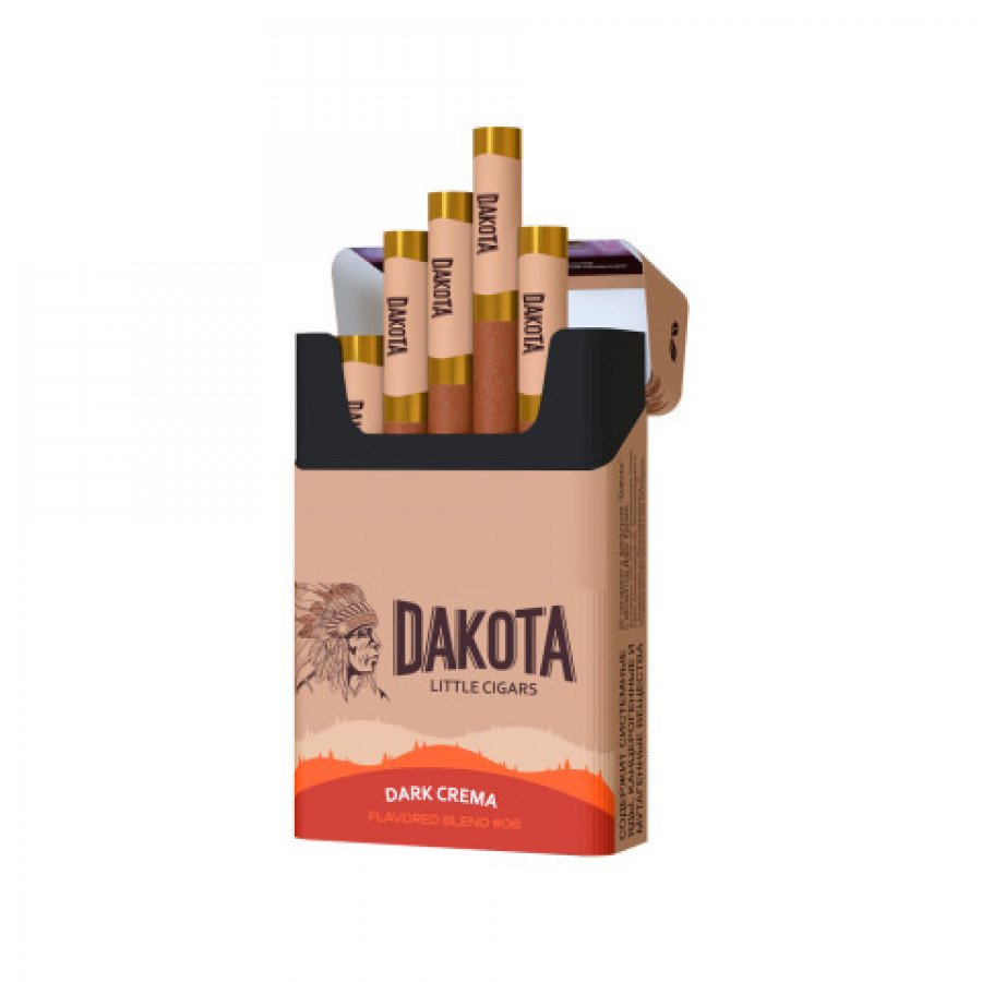 Фото и внешний вид — Сигариллы Dakota Dark Crema 20шт