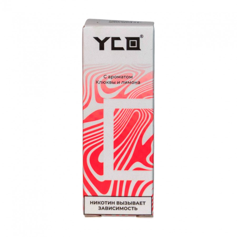 Фото и внешний вид — Жидкость YCO - Клюква Лимон 30мл 0мг