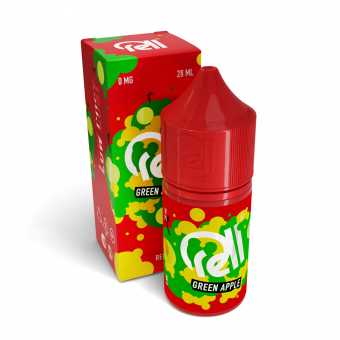 Жидкость RELL RED SALT - Green Apple (Зеленое Яблоко) 28мл 0мг