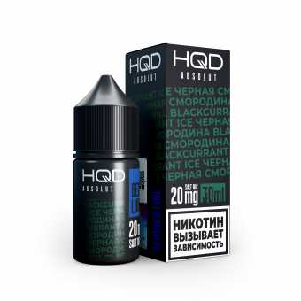 Жидкость HQD ABSOLUT (BERRIES LINE) SALT - Blackcurrant Ice (Черная смородина) 30мл strong