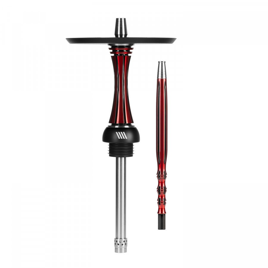 Фото и внешний вид — Кальян ALPHA HOOKAH X (Reverse) - Red Black (Без колбы)