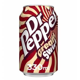 Dr. Pepper - Cream Swirl 330мл