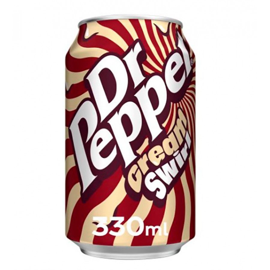 Фото и внешний вид — Dr. Pepper - Cream Swirl 330мл