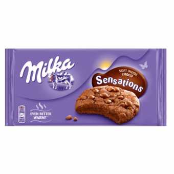 Milka Sensations Soft Inside (Милка Печенье Сенсейшн Софт Инсайд Шоко) 156г (12шт/уп)