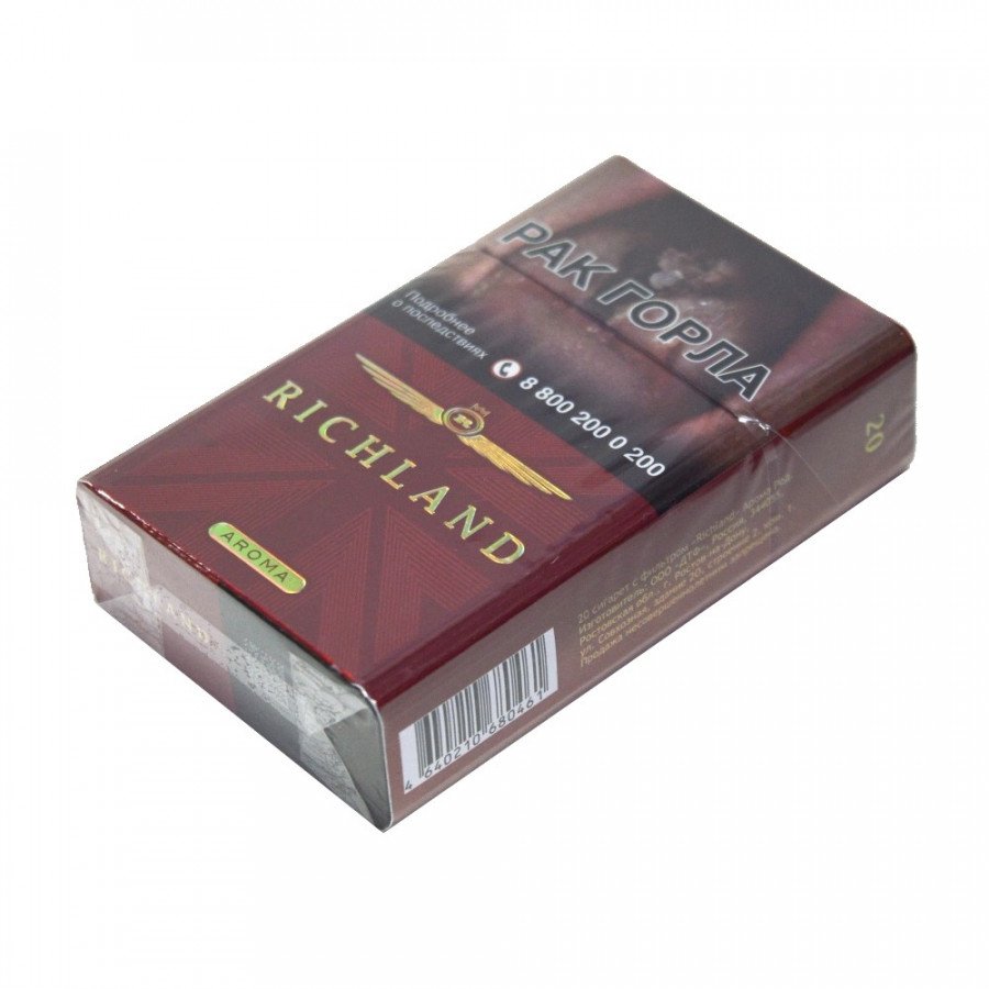 Фото и внешний вид — Сигареты RICHLAND - Aroma Red