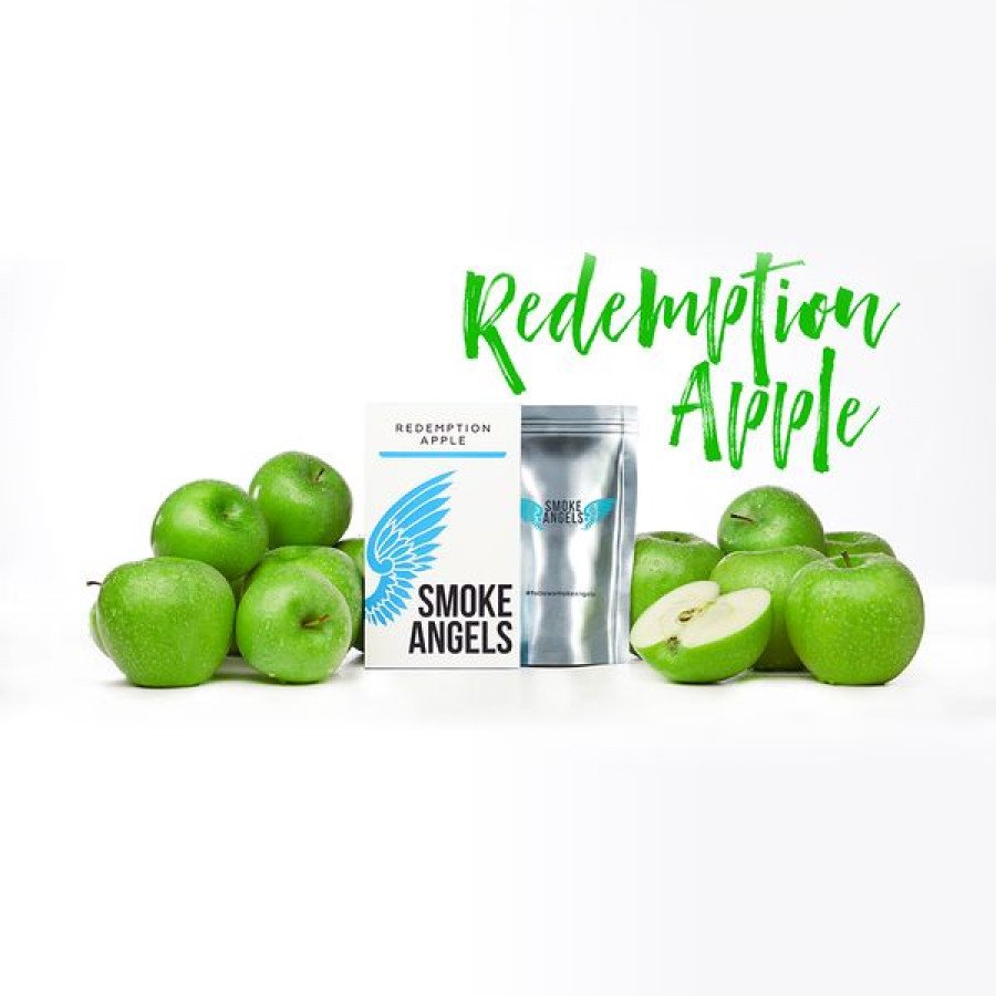 Фото и внешний вид — Табак для кальяна Smoke Angels (REDEMPTION APPLE) 100 г