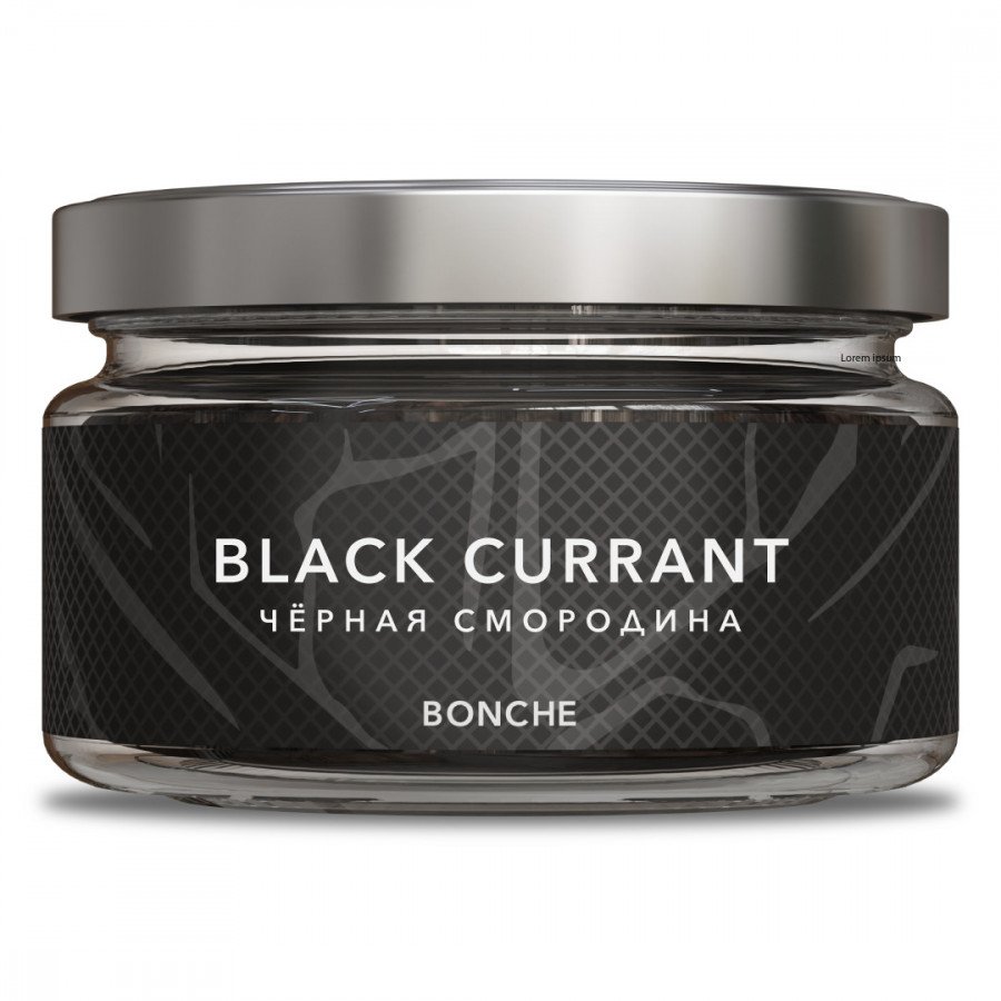 Фото и внешний вид — Табак для кальяна BONCHE 30г - Black Currant (Черная Смородина)