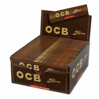 Сигаретная бумага OCB Slim Virgin Unbleached (32шт)
