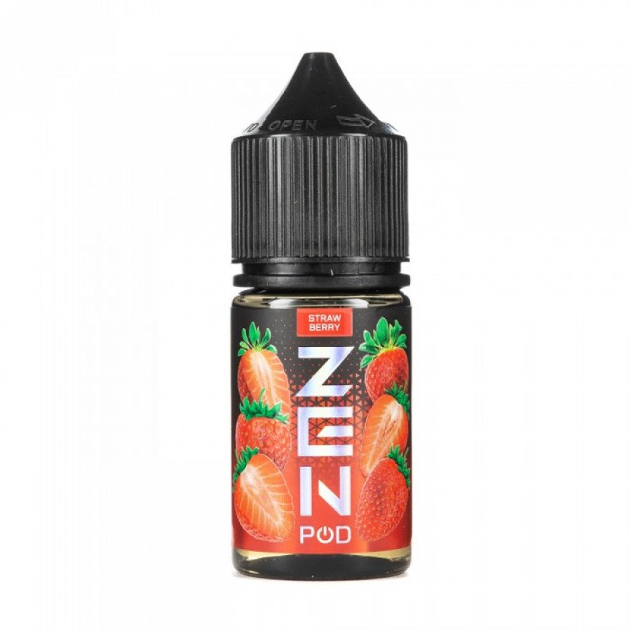 Фото и внешний вид — Жидкость ZEN SALT - Strawberry (Клубника) 30мл 20мг