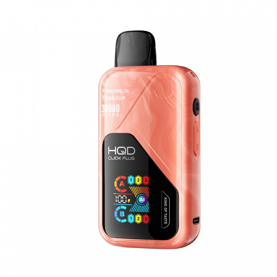 Фото и внешний вид — HQD CLICK PLUS - Арбуз + Жвачка