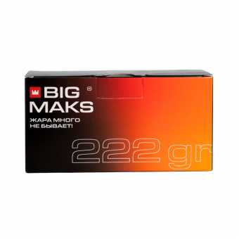 Уголь BIG MAKS 222г Брикет (25мм 16шт)