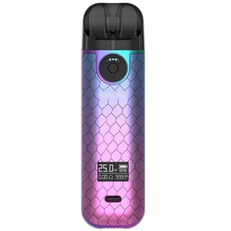 Фото и внешний вид — Набор SMOK NOVO4 Pod - Cyan Pink Cobra (800мАч)