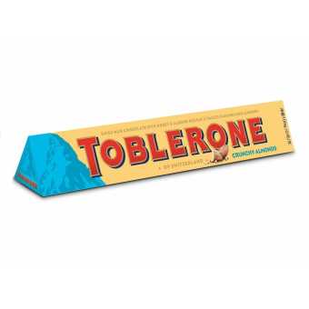 Toblerone Crunchy Almond (Молочный шоколад Тоблерон Алмонд Кранчи) 100г (20шт/уп)