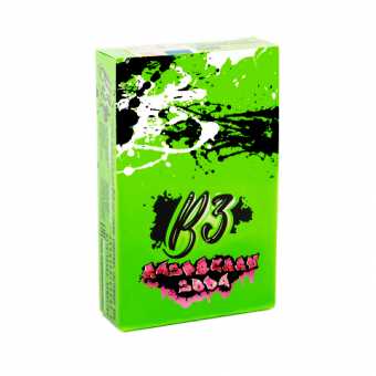 Табак для кальяна B3 - Raspberry Soda (Малиновая газировка) 50гр