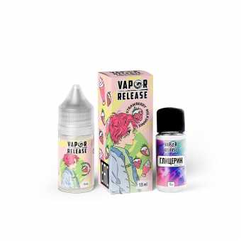 Конструктор VAPOR RELEASE - Strawberry Milkshake (Клубничный Милкшейк) 30мл 0мг