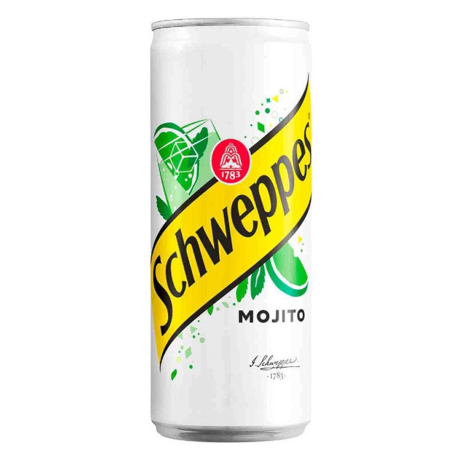 Фото и внешний вид — Schweppes Mojito (Швепс Мохито) 330мл
