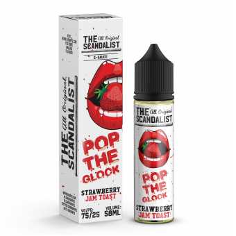 Жидкость THE SCANDALIST - Pop The Glock (Тост с маслом и клубничным джемом) 58мл 0мг