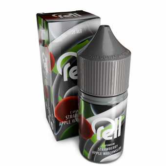 Жидкость RELL GRAY SALT - Арбузный коктейль с Яблоком и Клубникой 28мл 0мг
